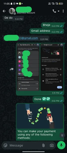 Completed order screenshot 5