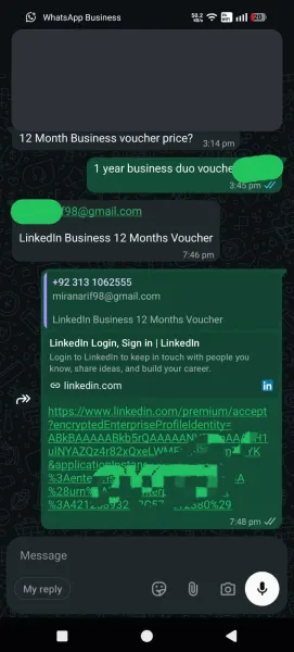 Completed order screenshot 9